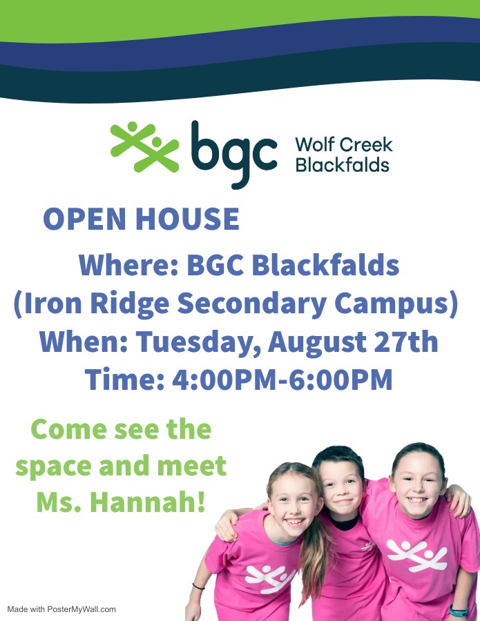 BGC Blackfalds Open House