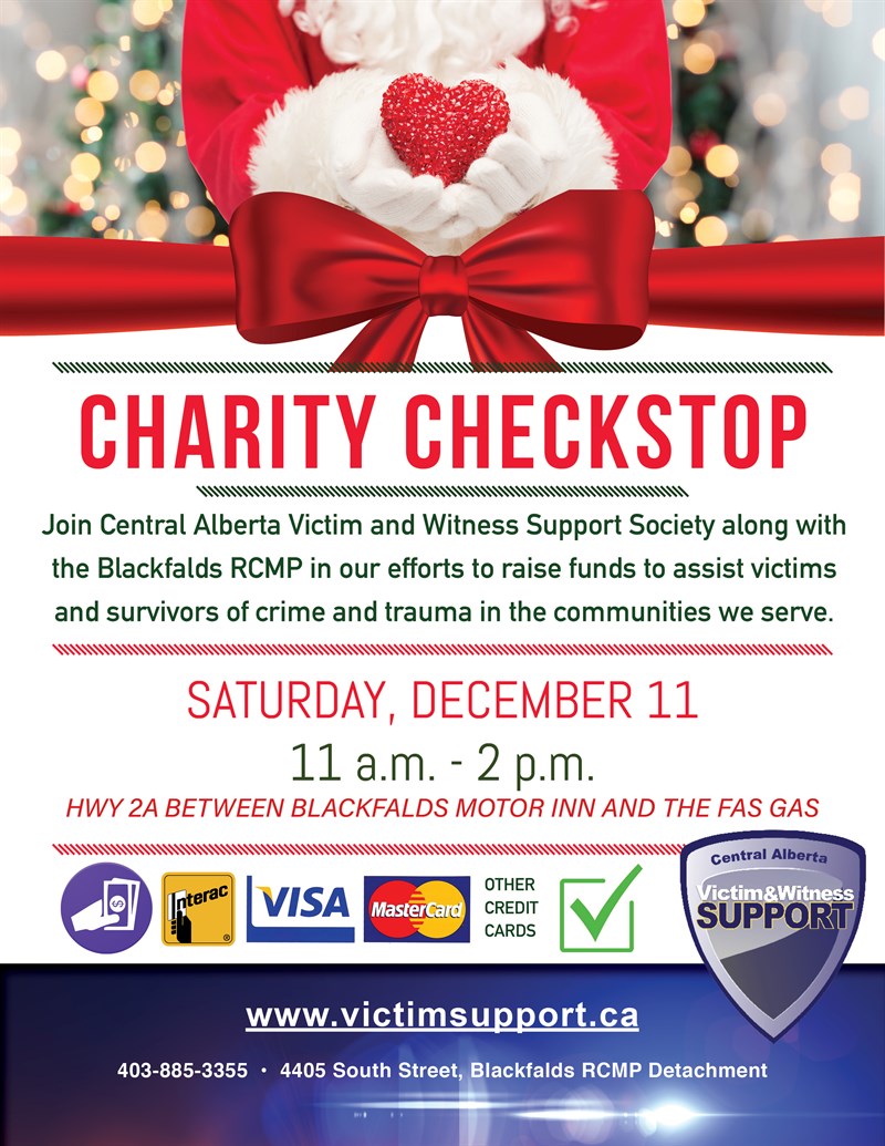 Charity Check Stop