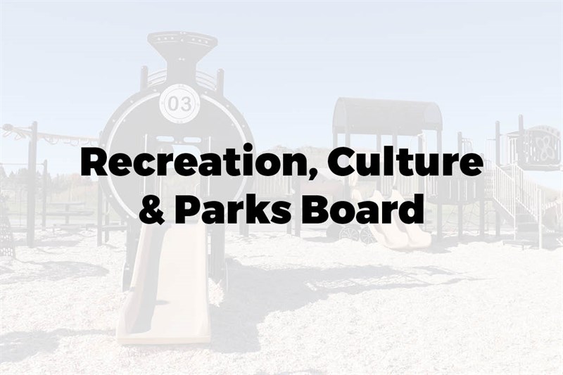 Blackfalds & District Recreation, Culture and Parks Board Meeting