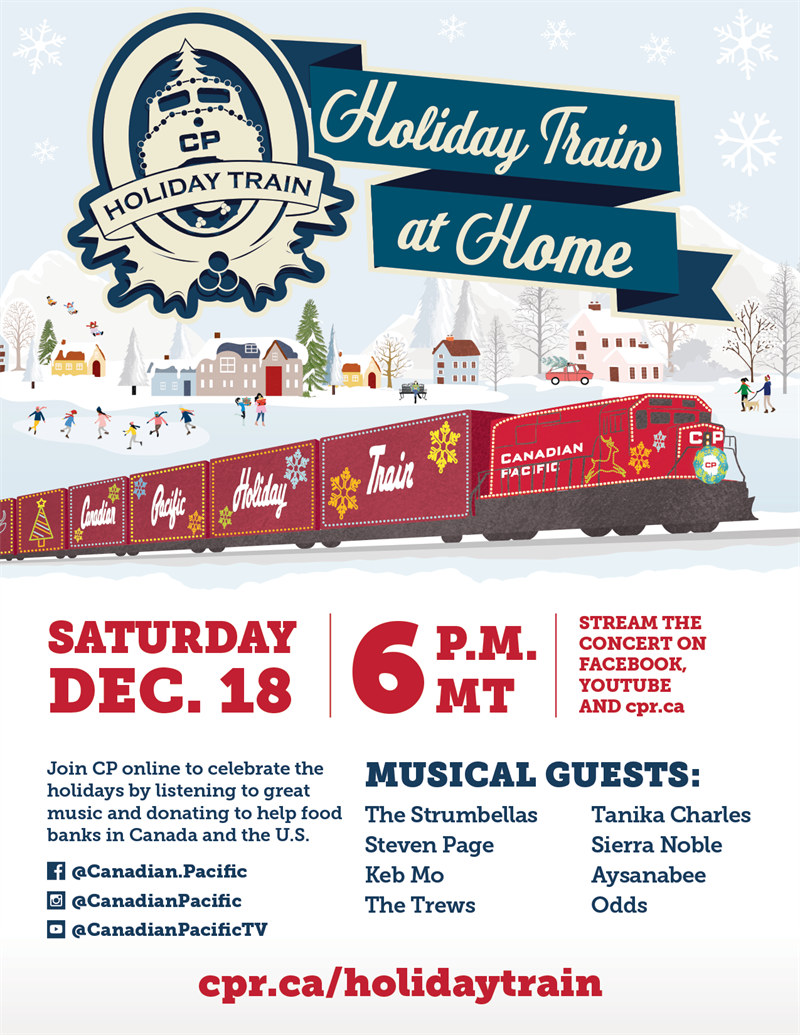 CP Holiday Train *Virtual* Concert